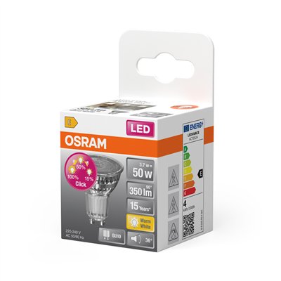 LED THREE STEP DIM PAR16 3.7W 827 GU10 3step DIM