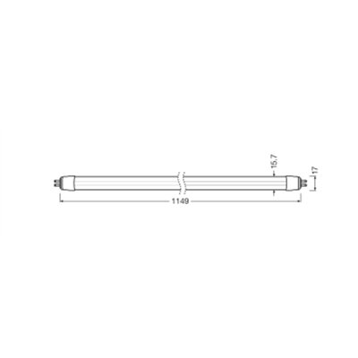LED TUBE T5 EXTERNAL P 1149 mm 16W 865