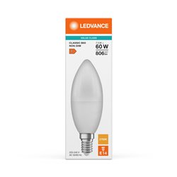 LED CLASSIC B V 7.5W 827 Frosted E14