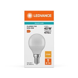 LED CLASSIC P V 4.9W 827 Frosted E14