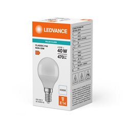 LED CLASSIC P V 4.9W 840 Frosted E14