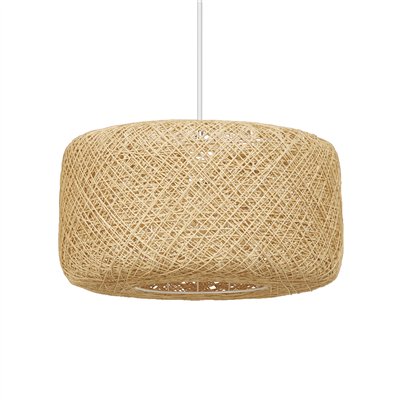 Decor Paper Bale Pendant 1XE27 Beige