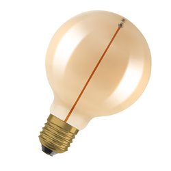 Vintage 1906® LED CLASSIC A, Globe and EDISON WITH FILAMENT-MAGNETIC STYLE 2.2W 827 Gold E27