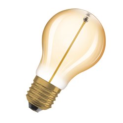 Vintage 1906® LED CLASSIC A, Globe and EDISON WITH FILAMENT-MAGNETIC STYLE 1.8W 827 Gold E27