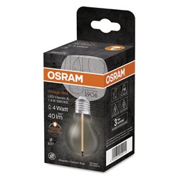 Vintage 1906® LED CLASSIC A, Globe and EDISON WITH FILAMENT-MAGNETIC STYLE 1.8W 818 Smoke E27