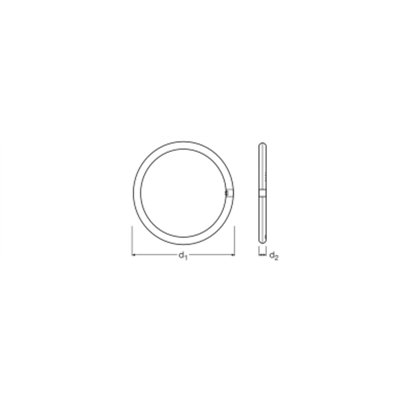 LED TUBE T9 EM V 24W 865 G10Q