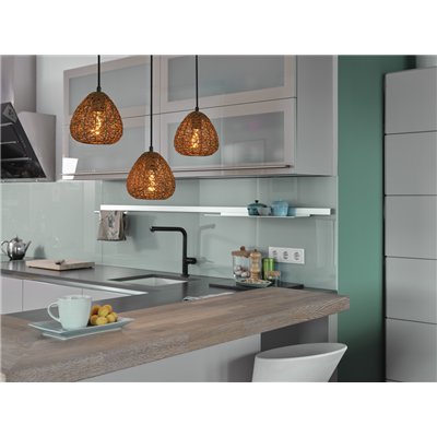 Decor Paper Drop Pendant Linear 3XE27 Beige