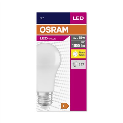 LED VALUE CLASSIC A 75 FR 10 W/2700 K E27 