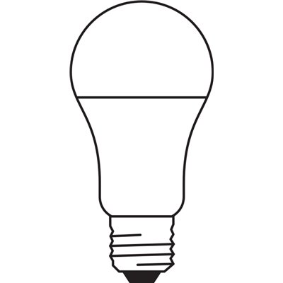 LED VALUE CLASSIC A 75 FR 10 W/6500 K E27 