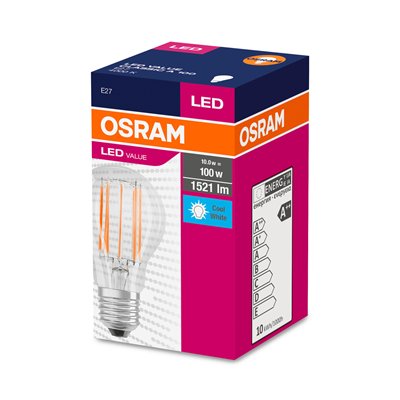 LED VALUE CLASSIC A 60 FR 8 W/6500 K E27 