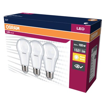 LED VALUE CLASSIC A 100  13 W/2700 K E27 