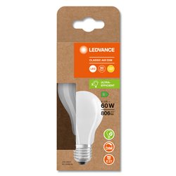 LED CLASSIC A ENERGY EFFICIENCY B DIM S 4.3W 827 Frosted E27