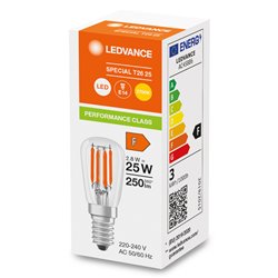 LED SPECIAL T26 P 2.8W 827 Clear E14