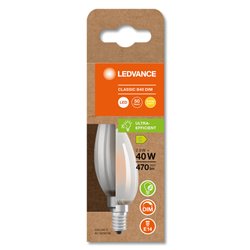 LED CLASSIC B ENERGY EFFICIENCY C DIM S 2.9W 827 Frosted E14