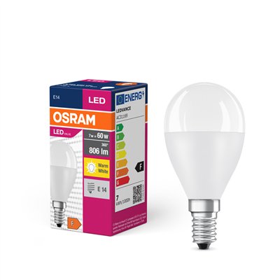 LED VALUE CLASSIC P 60 FR 6.5 W/2700 K E14 