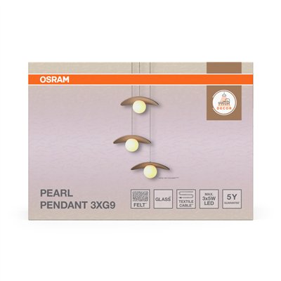 Decor Pearl Pendant 3XG9 Beige