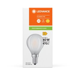 LED CLASSIC P P 4W 827 Frosted E14