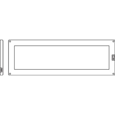 Cabinet LED Panel 300x100mm Two Light 