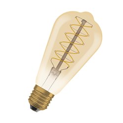 Vintage 1906 LED CLASSIC SLIM FILAMNET EDISON DIMMABLE 4.8W 822 Gold E27