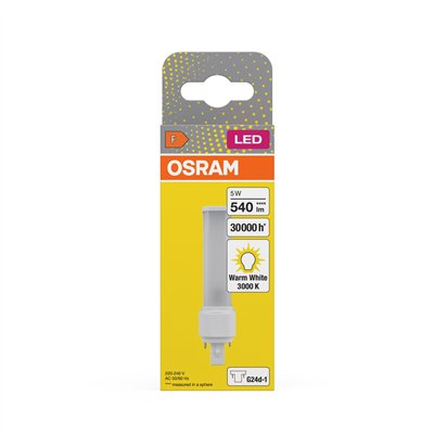 OSRAM DULUX LED D EM & AC MAINS  5W 830 G24D-1
