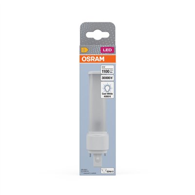 OSRAM DULUX LED D EM & AC MAINS  9W 840 G24D-3