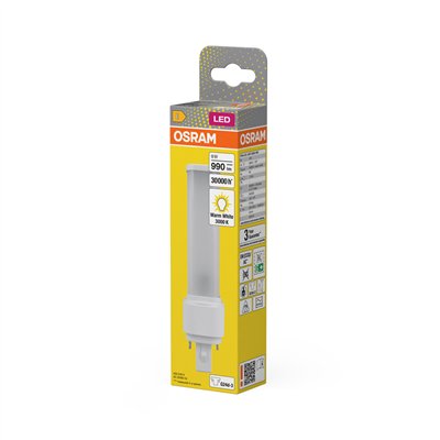 OSRAM DULUX LED D EM & AC MAINS  9W 830 G24D-3