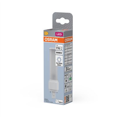 OSRAM DULUX LED D EM & AC MAINS  7W 840 G24D-2