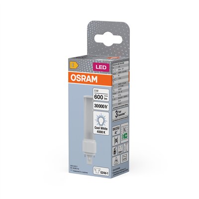 OSRAM DULUX LED D EM & AC MAINS  5W 840 G24D-1