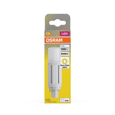 OSRAM DULUX LED D VT EM & AC MAINS 9.5W 830 G24D