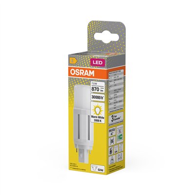 OSRAM DULUX LED D VT EM & AC MAINS 7.5W 830 G24D