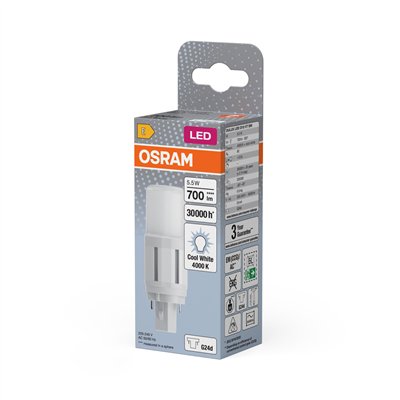 OSRAM DULUX LED D VT EM & AC MAINS 5.5W 840 G24D