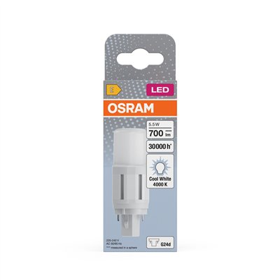 OSRAM DULUX LED D VT EM & AC MAINS 5.5W 840 G24D