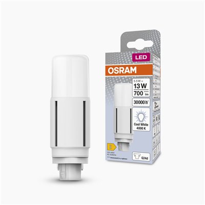 OSRAM DULUX LED D VT EM & AC MAINS 5.5W 840 G24D