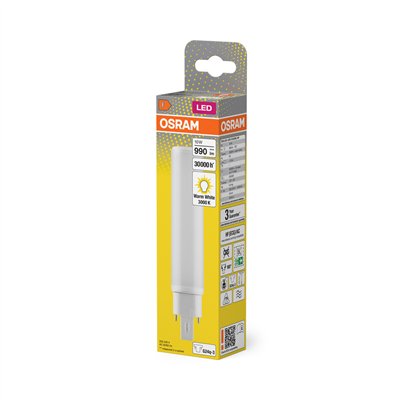 OSRAM DULUX LED D/E HF & AC MAINS 10W 830 G24Q-3