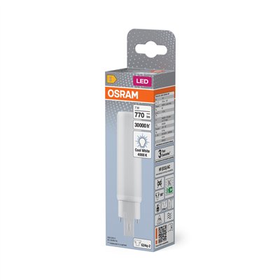 OSRAM DULUX LED D/E HF & AC MAINS 7W 840 G24Q-2