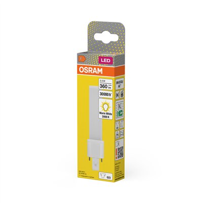OSRAM DULUX LED S EM & AC MAINS 3.5W 830 G23
