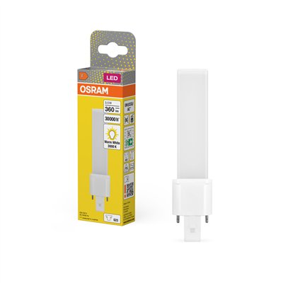 OSRAM DULUX LED S EM & AC MAINS 3.5W 830 G23