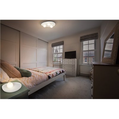 Decor Plaster Nest Table 1XG9 White