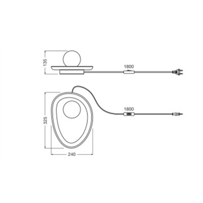 Decor Plaster Nest Table 1XG9 White