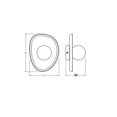 Decor Plaster Nest Wall 1XG9 White