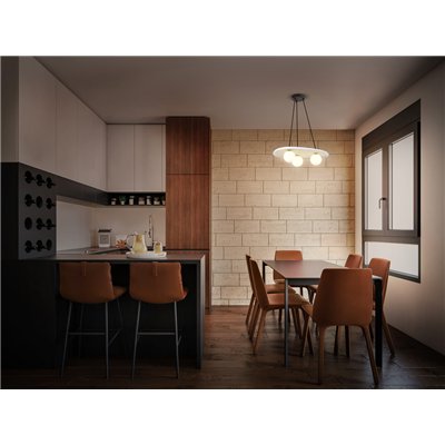 Decor Plaster Nest Pendant 3XG9 White