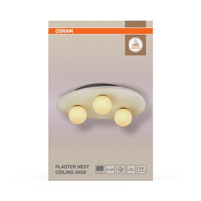 Decor Plaster Nest Ceiling 3XG9 White