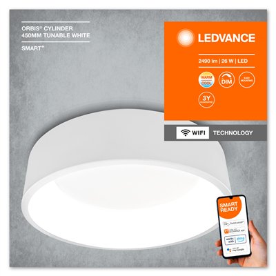 Cylinder White 450mm TW