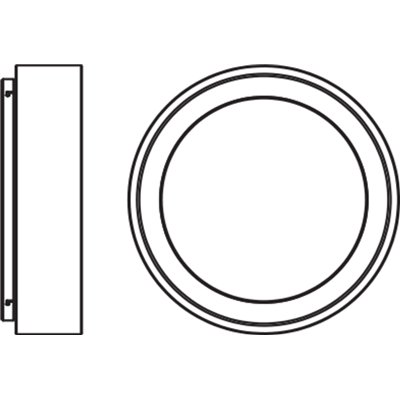 Cylinder White 450mm TW