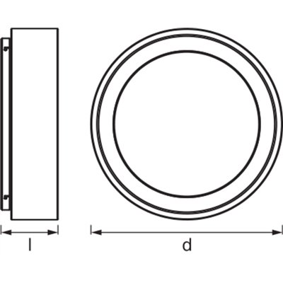 Cylinder White 450mm TW
