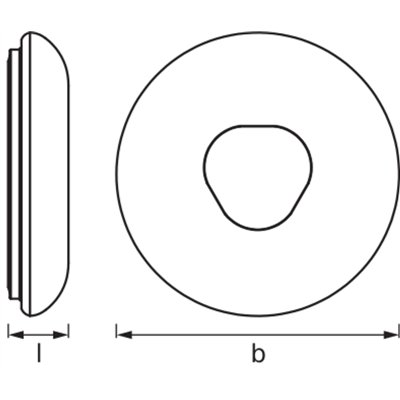 Donut White 400mm TW