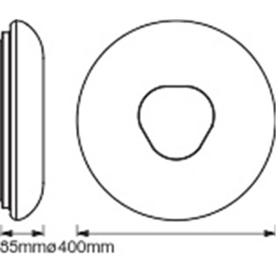 Donut White 400mm TW