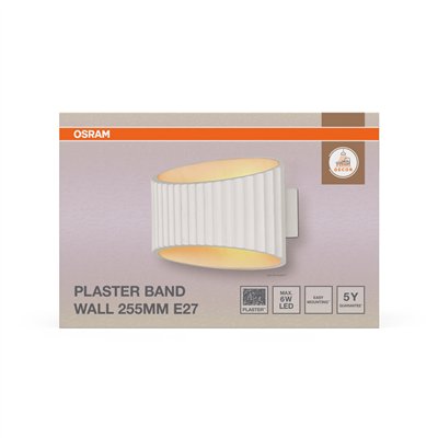 Decor Plaster Band Wall 255 1XE27