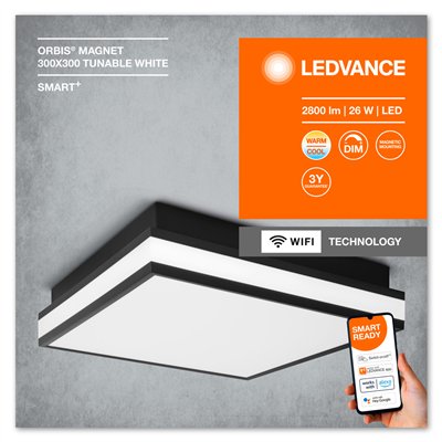 Magnet Black 300x300mm TW