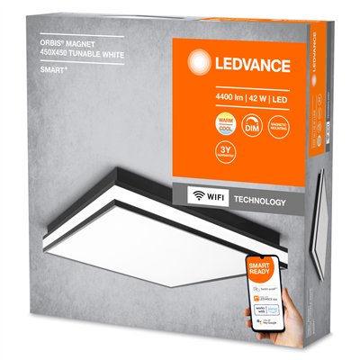 Magnet Black 450x450mm TW